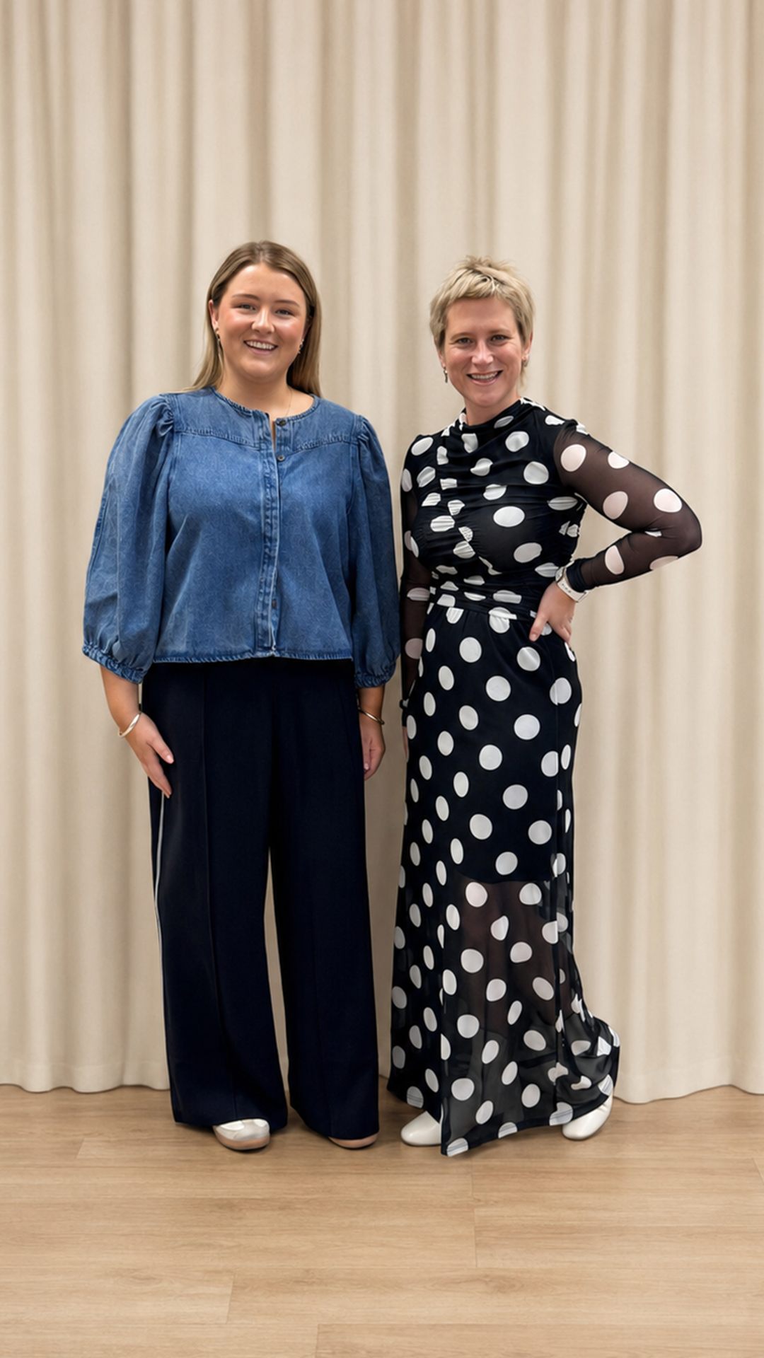 style items clothing on different bodies